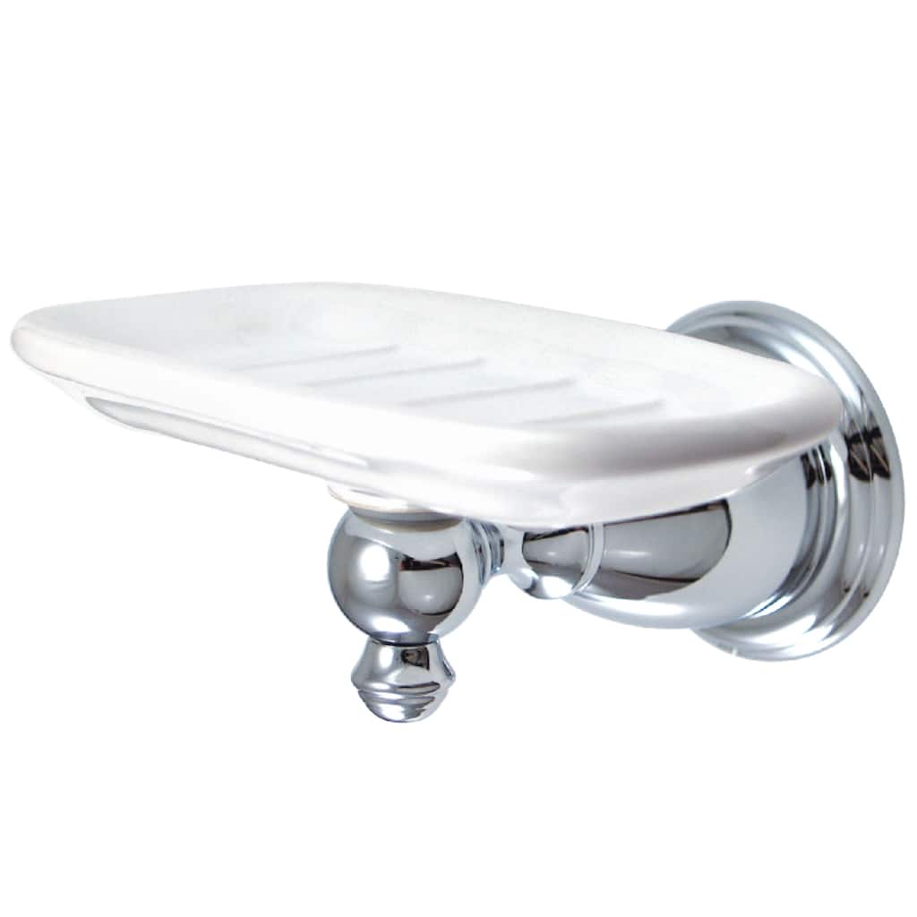 English Vintage Wall-Mount Soap Dish Holder