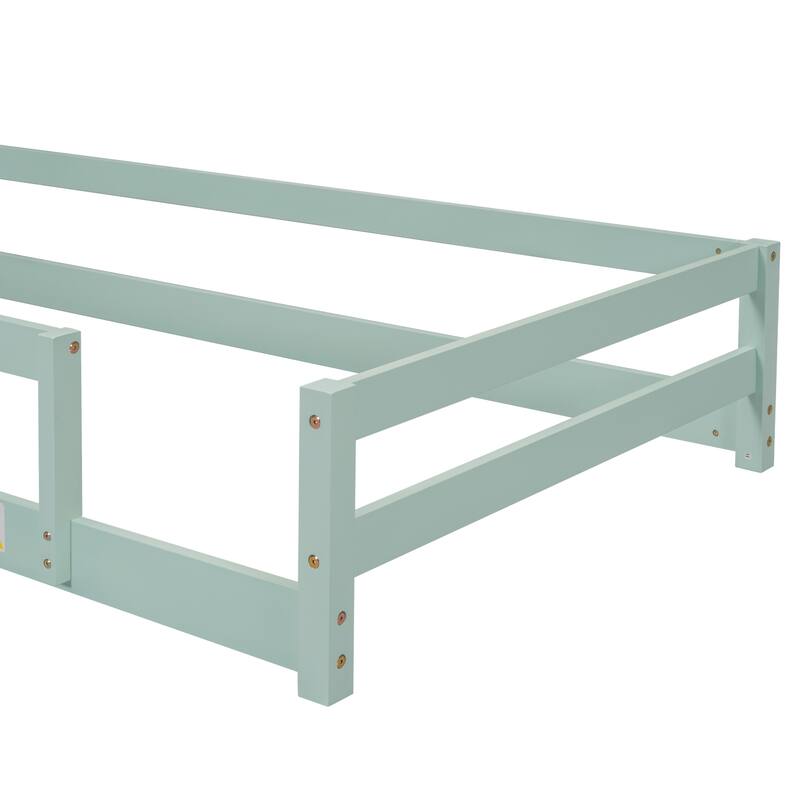 WW Twin Size Wood bed