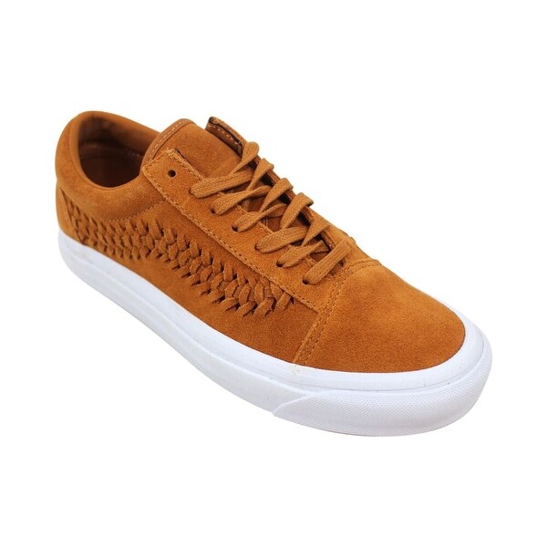 Shop Vans Old School Weave D Suede Glazed Ginger VN0A38G98T7 Shop Vans Old School Weave D Suede Glazed Ginger VN0A38G98T7