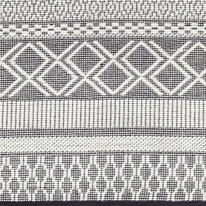 Eryn Handmade Boho Wool Blend Area Rug