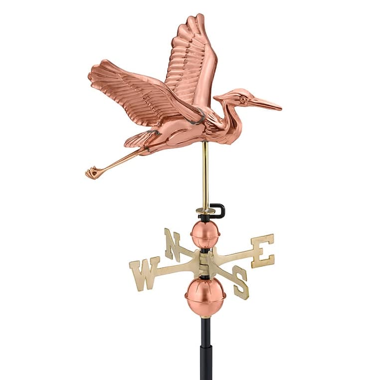 Blue Heron Weathervane by Good Directions