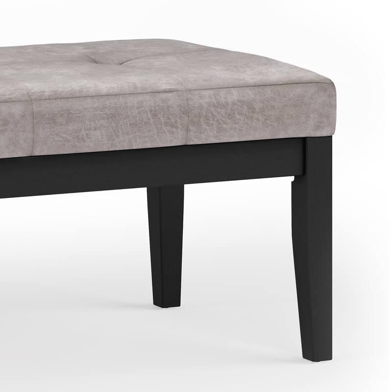 WYNDENHALL Abbey 43 inch Wide Contemporary Rectangle Ottoman Bench