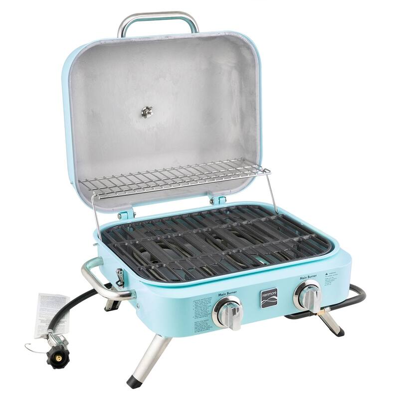 Kenmore 2-Burner Retro Portable Gas Grill