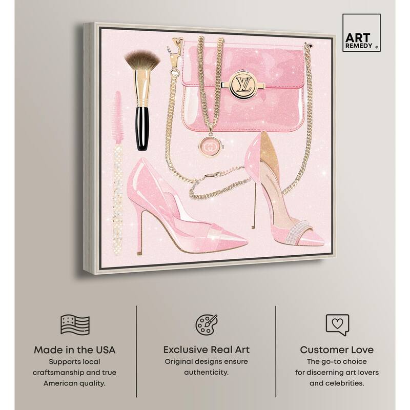 Her Favorite Choices Canvas by Art Remedy