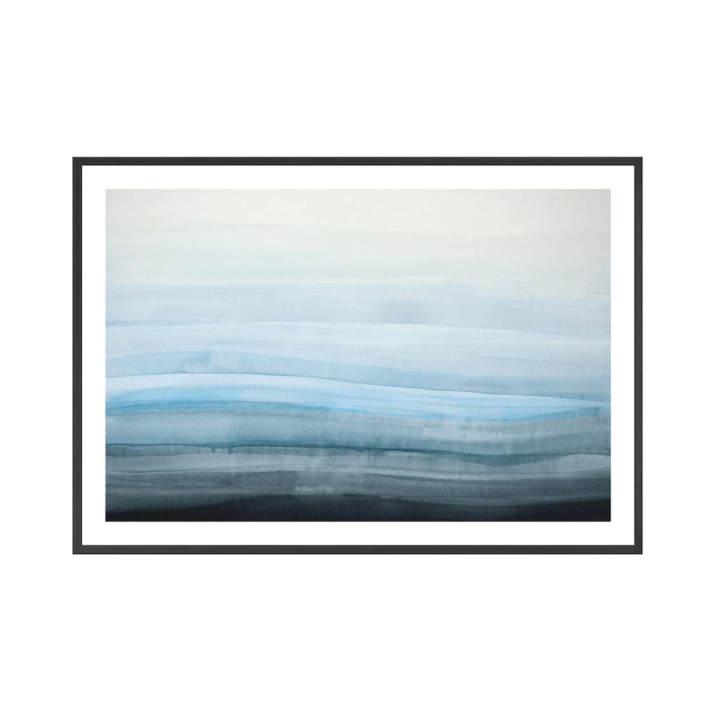 Coastal Mist Framed Print Wall Art by Norman Wyatt Jr.
