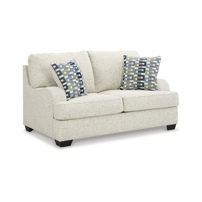 Signature Design by Ashley Valerano Beige 2-Piece Upholstery Package - 92"W x 41"D x 39"H