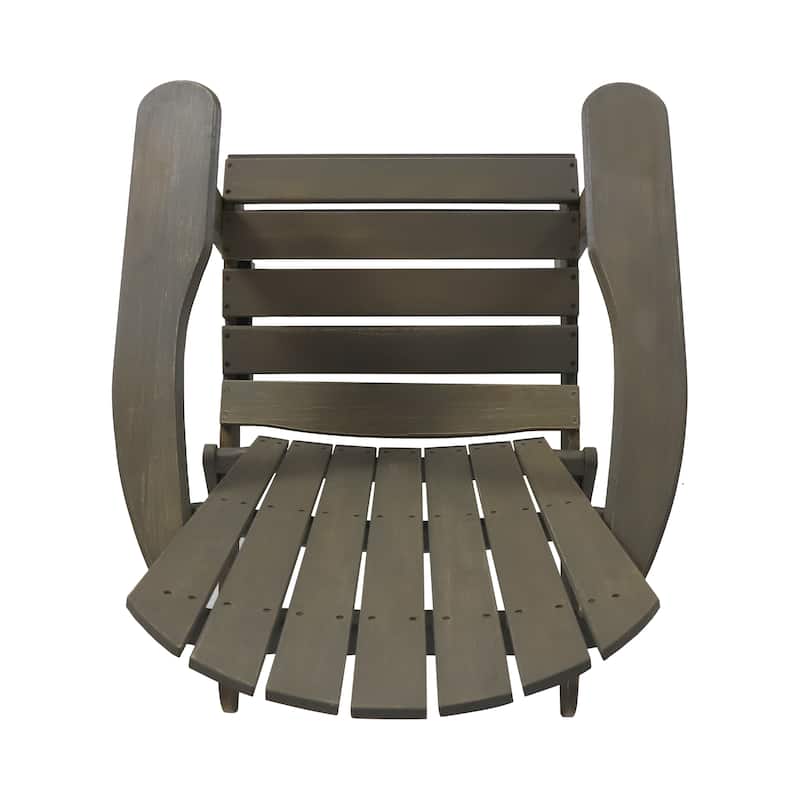 Malibu Outdoor Acacia Wood Folding Adirondack Chairs (Set of 2) by Christopher Knight Home
