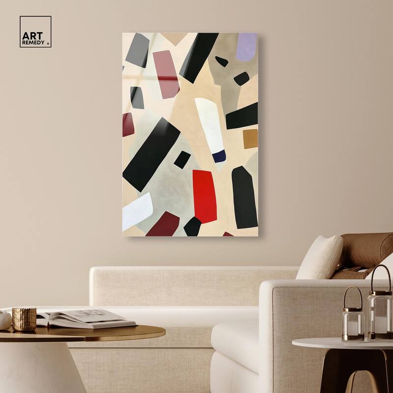 Mindscape Mosaic III Acrylic by Art Remedy, Ready to Hang