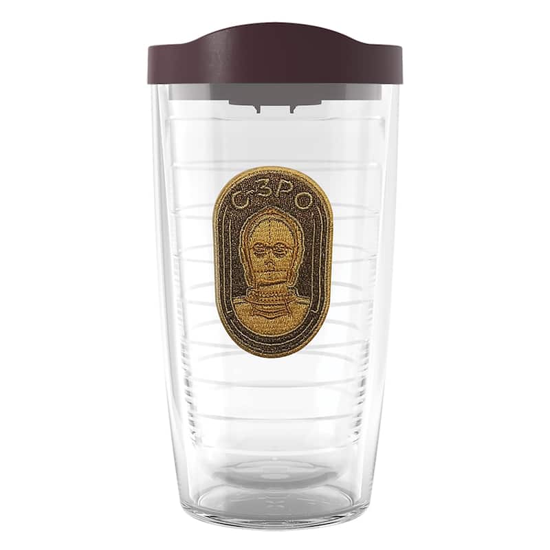 Tervis Star Wars - C3PO Made in USA Double Walled Insulated Travel Tumbler, C3PO - 16oz
