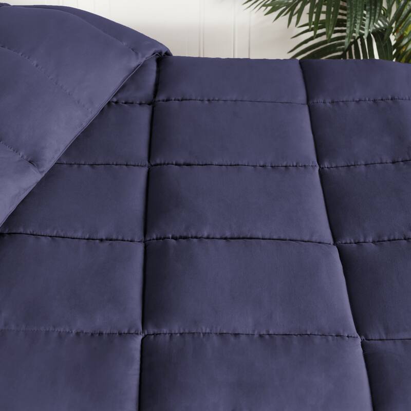 Superior Oversized All Season Down Alternative Reversible Comforter