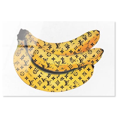 Fashion Bananas Acrylic by Art Remedy, Ready to Hang