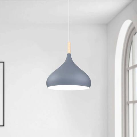 1 - Light Modern Dimmable Single Dome Pendant