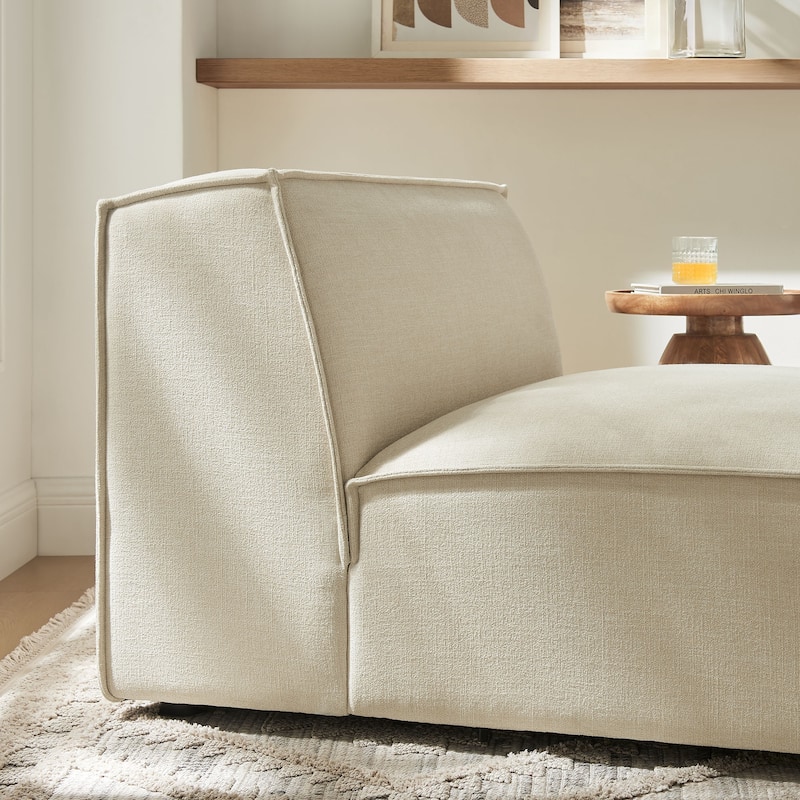 Restore Performance Fabric Upholstered Armless Modular Chair