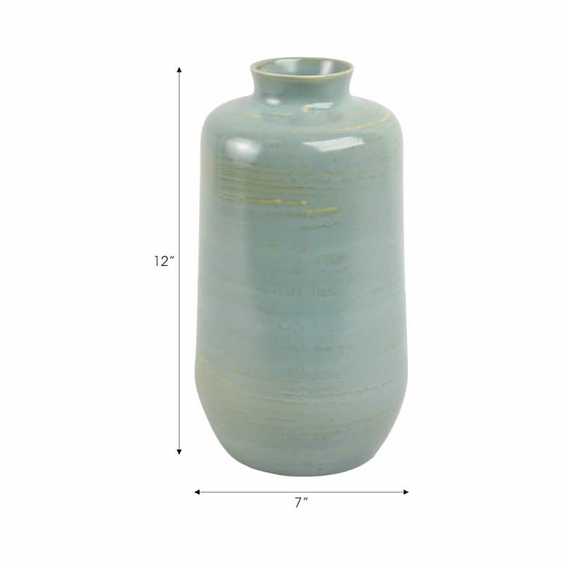 Handcrafted Pottery Earthenware Decorative Vase for Home Decor