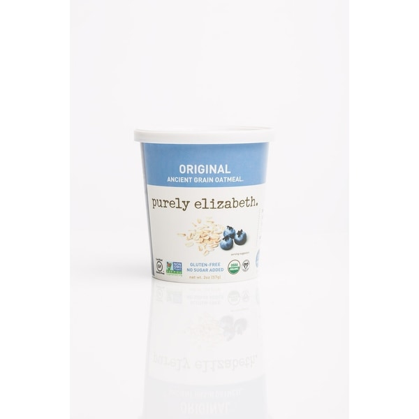 Purely Elizabeth Ancient Grain Oatmeal Cup - Original - Case of 12 - 2 oz.