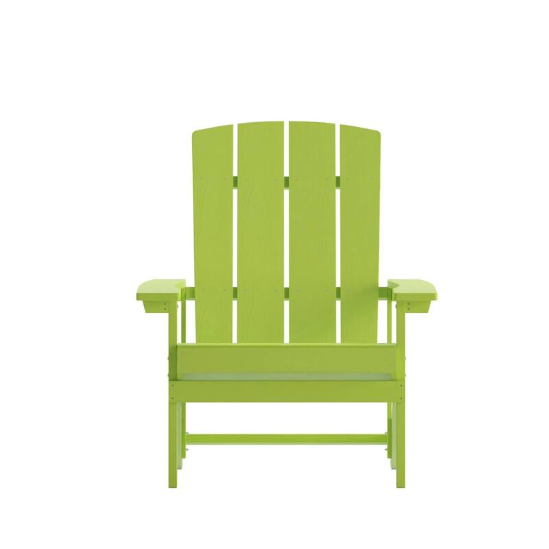 All-weather Poly Resin Wood Outdoor Adirondack Chair (Set of 4)