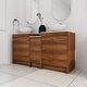 preview thumbnail 86 of 112, ARTCHIRLY 24/36/48/60 Inch Bathroom Vanity with Sink, Freestanding Bathroom Vanity with Soft Close Door and Shelf