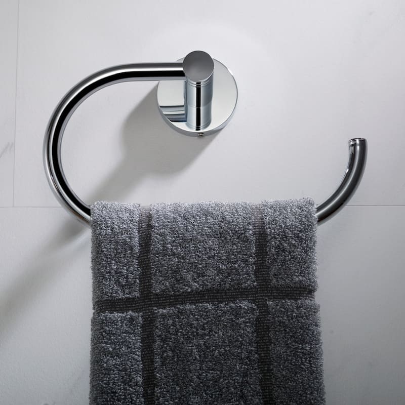 Kraus Elie 7-15/16" Wall Mounted Towel Ring