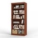 preview thumbnail 122 of 200, 100% Solid Wood 6-Shelf Bookcase with Optional Doors by Palace Imports