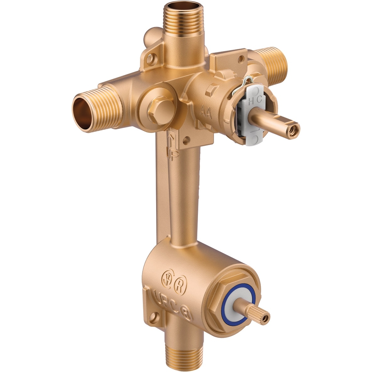 Moen 1/2 Inch IPS Pressure Balance Rough-in Valve with Diverter