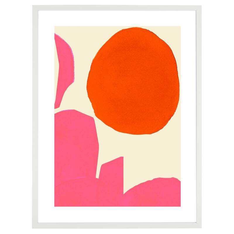 SAFAVIEH Vaide Mojave Susnset 18 x 24-inch Framed Wall Art