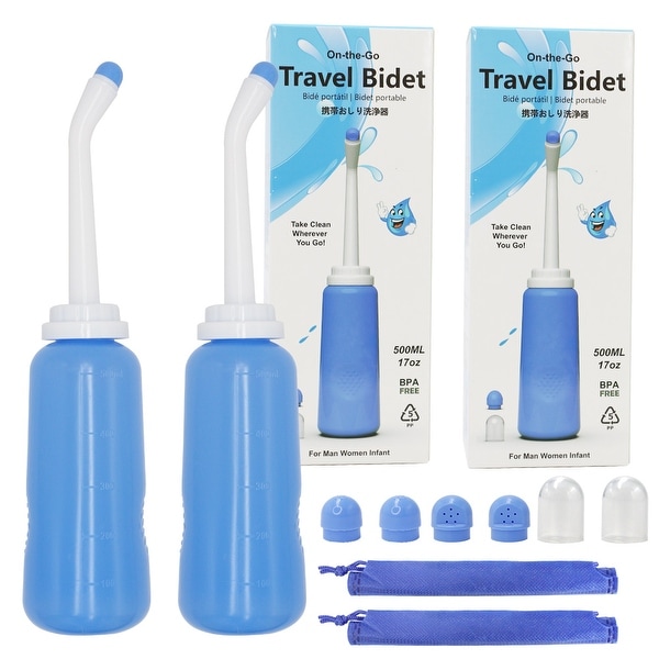 Portable Handheld Bidet Retractable Spray Nozzle Personal Cleaning. Opens flyout.