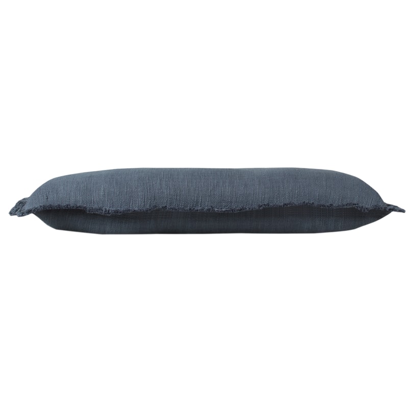 Sevita Solid Cotton Fringe Throw Pillow