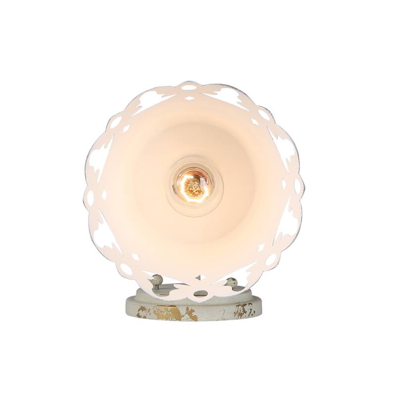 Wry Lighting Eloise 1-light Vanity in Antique Ivory