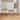 Dining Chair with Upholstered Back, Farmhouse Wood Kitchen Chairs, Oak