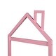 preview thumbnail 68 of 70, Wooden Platform Bed with Wood Slat Support, Modern Solid Wood Kids Bed Frame with House-shaped Headboard, No Box Spring Needed