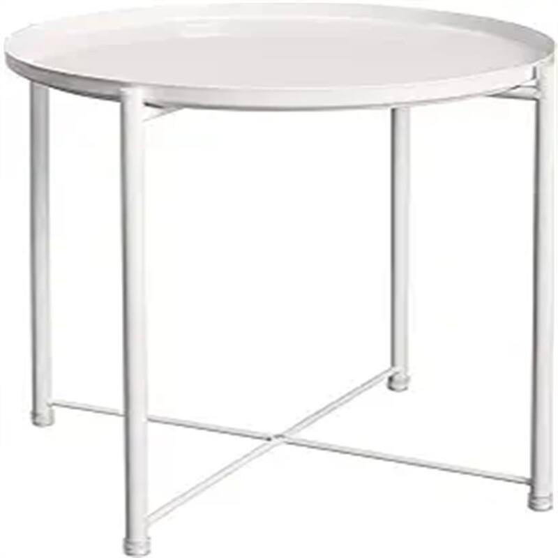 Tray Metal End Table
