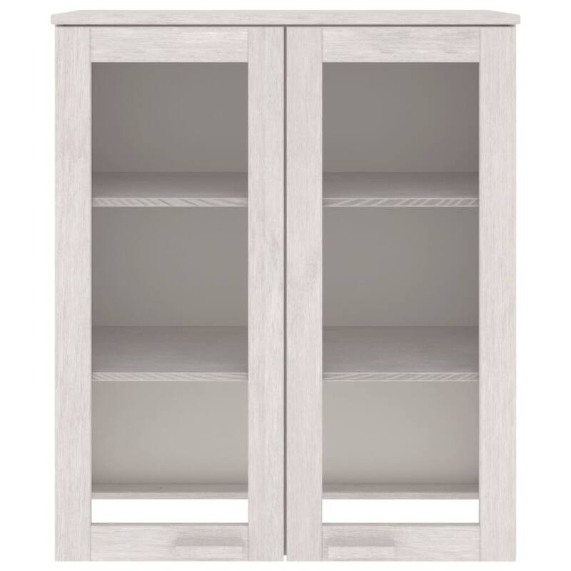 vidaXL Cabinet Top for Highboard Sideboard with Doors HAMAR Solid Wood Pine - 33.5"x13.8"x39.4"