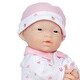 preview thumbnail 5 of 4, JC Toys La Baby Soft 11" Baby Doll, Pink with Blanket, Asian