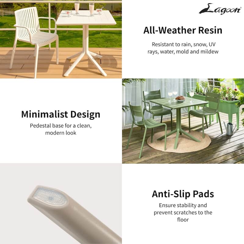 Lagoon Venice Square Dining Table