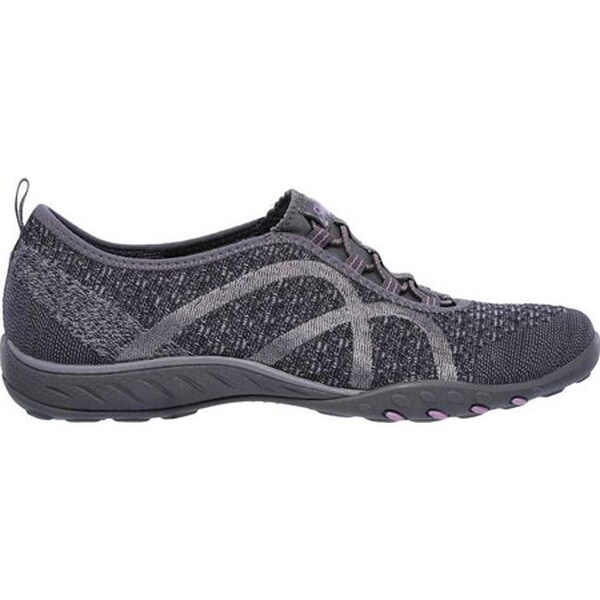 Skechers fortune knit charcoal clearance