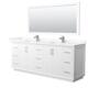 Option White, Nickel Trim, Giotto Quartz Top