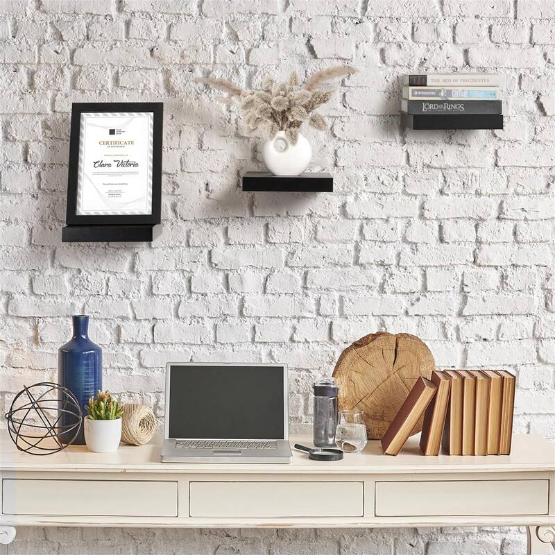 Square Floating Shelf for Wall - 9.25"D x 9.25"W x 1.5"H