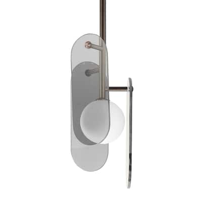 Studio M SM24811MSK Megalith 7" Wide LED Abstract Mini Pendant by Nina