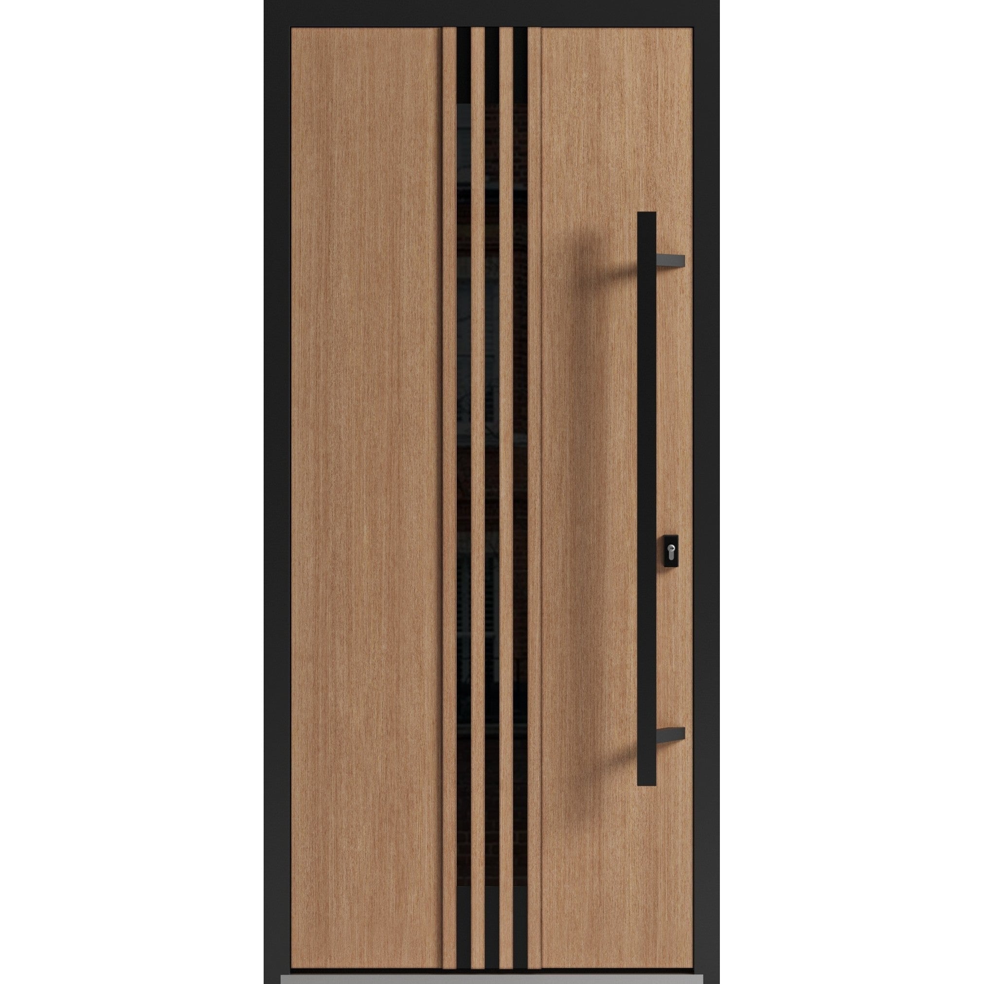 VDOMDOORS | Front Door Exterior Door | Fiberglass | Frame & Hardware Included | 18x80, Custom Entry Door Steel Entry Door