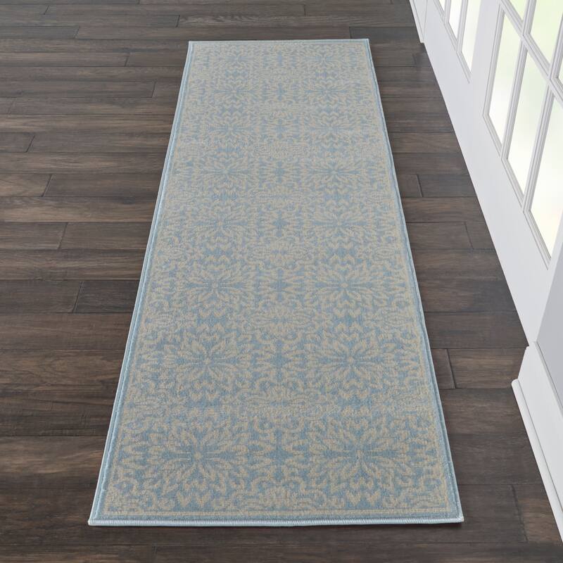 Nourison Jubilant Floral Medallion Area Rug