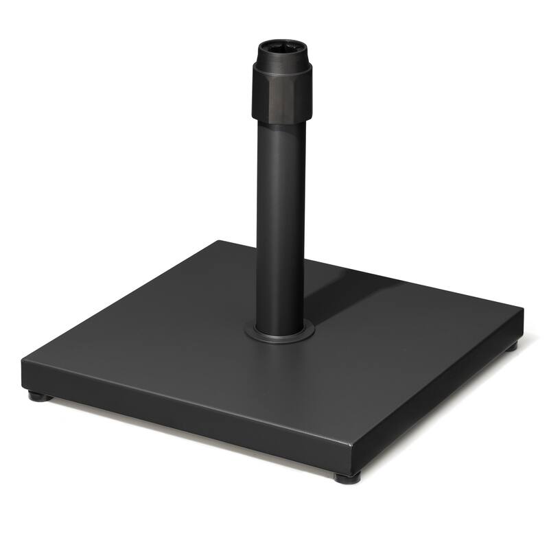 Pellebant 43LBS Outdoor Patio Concrete Market Umbrella Base Stand - N/A - Black
