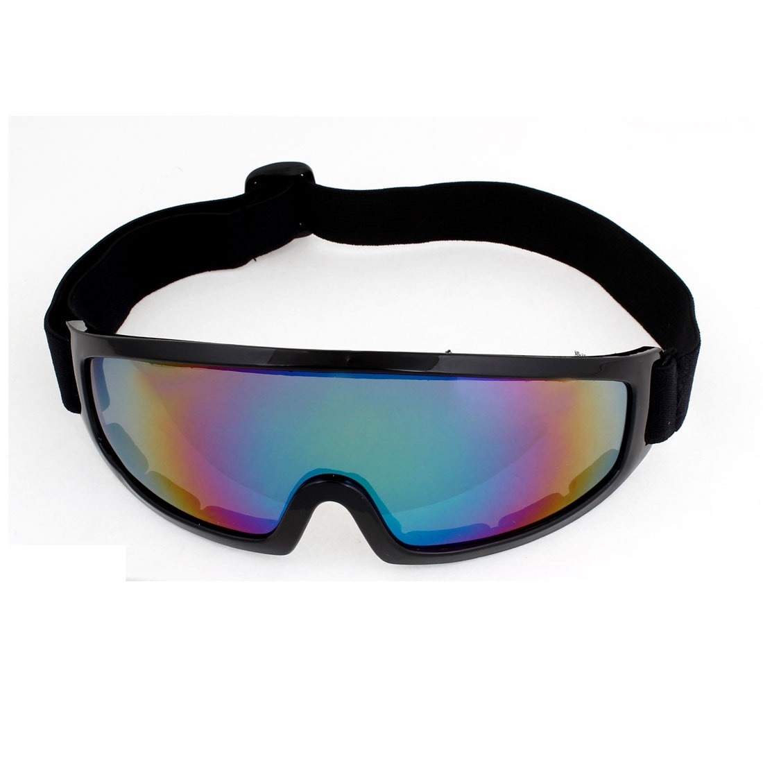 Unique Bargains Unisex Outdoor Sports Colorful Lens Black Rim Ski Goggles Eyeglasses  Eyewear - Bed Bath & Beyond - 17608183