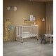 preview thumbnail 29 of 51, 3-In-1 Convertible Crib In Natural, Made Of Sustainable Pinewood, Non-Toxic Finish, Comes With Locking Wheels