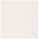 preview thumbnail 9 of 33, SAFAVIEH Handmade Natura Anaida Wool Rug 6' Square - Ivory/Beige - Square