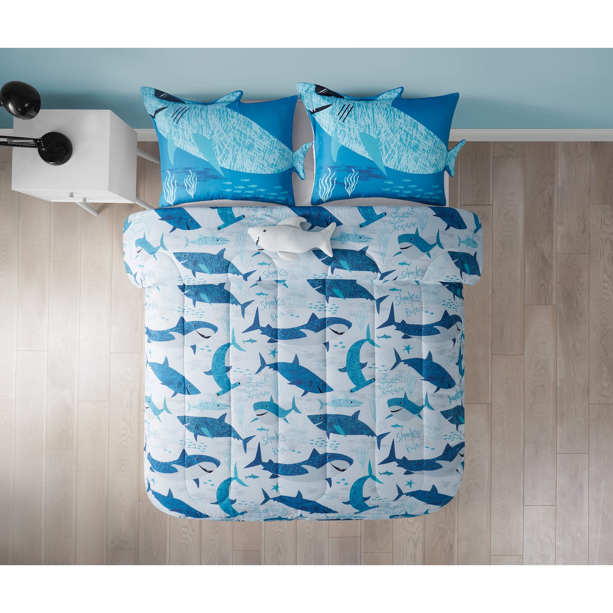 Cool Sharks Juvenile Comforter Set - Bed Bath & Beyond - 39196705