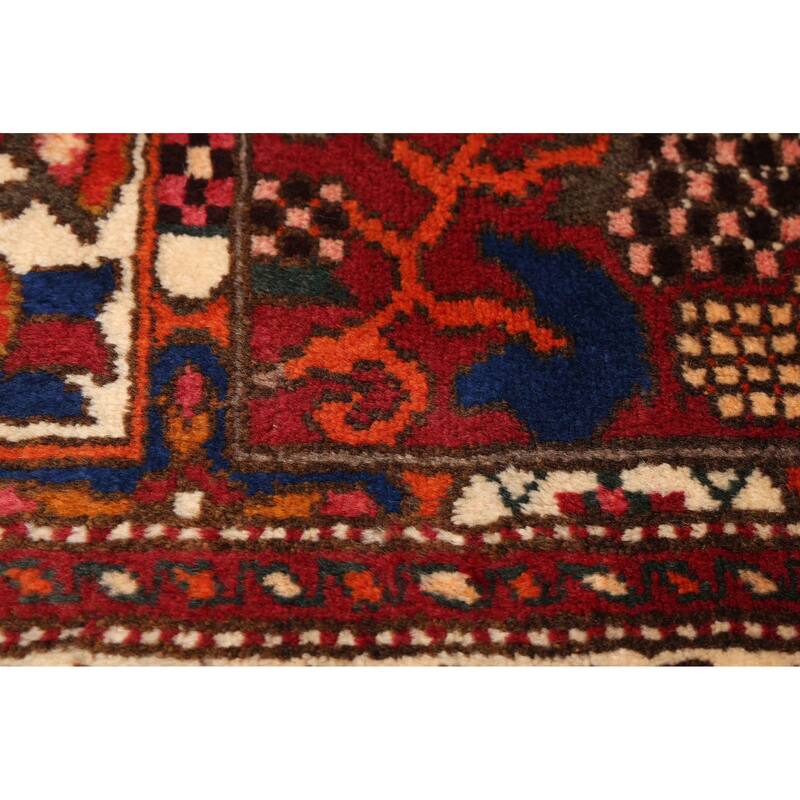 ECARPETGALLERY Hand-knotted Kayseri Vintage Red Wool Rug - 5'8 x 10'1