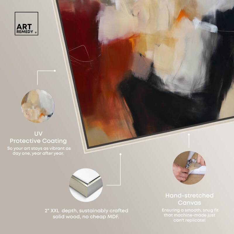Earth and Fire II Canvas by Art Remedy