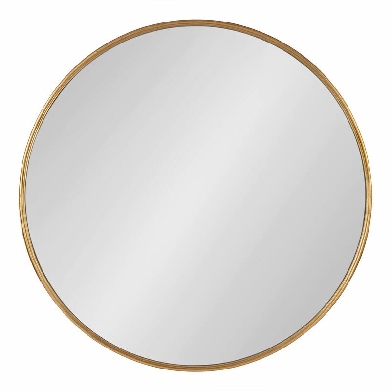 Kate and Laurel Caskill Round Framed Wall Mirror