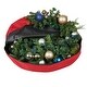 preview thumbnail 3 of 7, 30 in. Hanging Christmas Wreath Storage Container