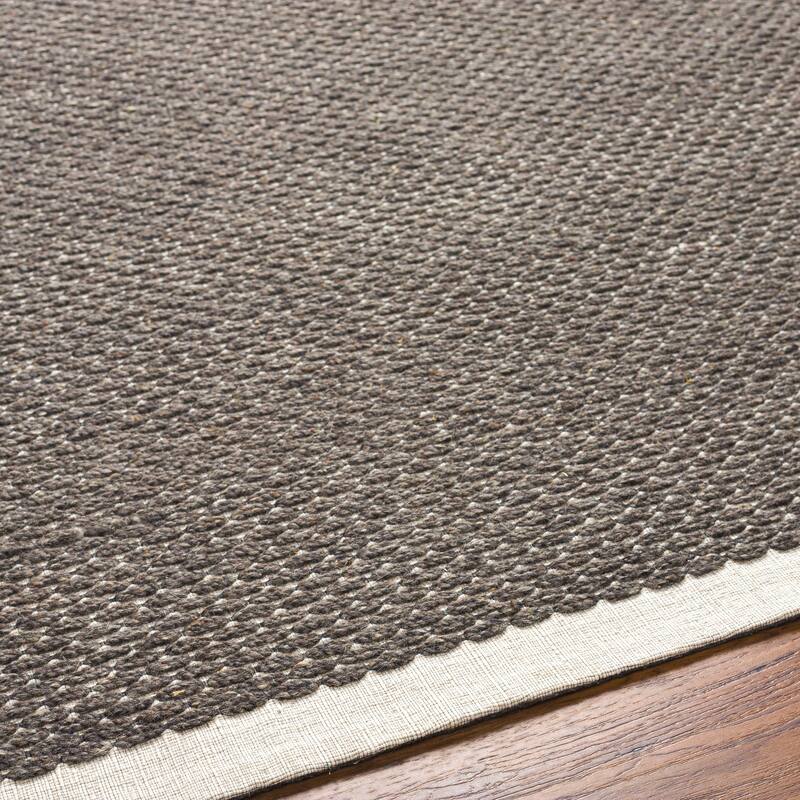 Abercom Handmade Casual Farmhouse Wool Area Rug